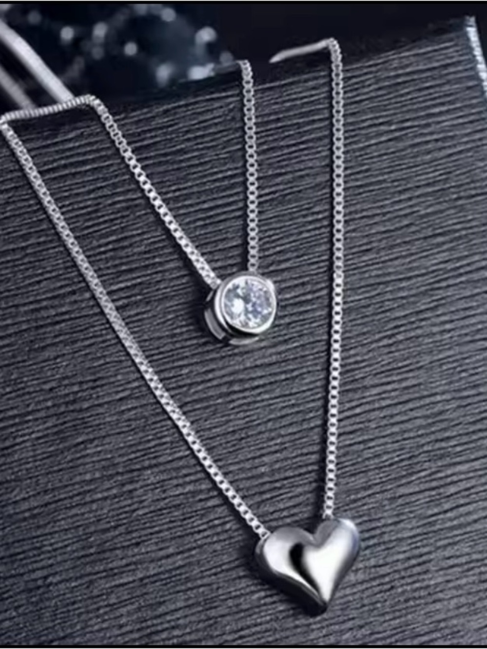 Layered Necklace 925 sterling silver (NWT)